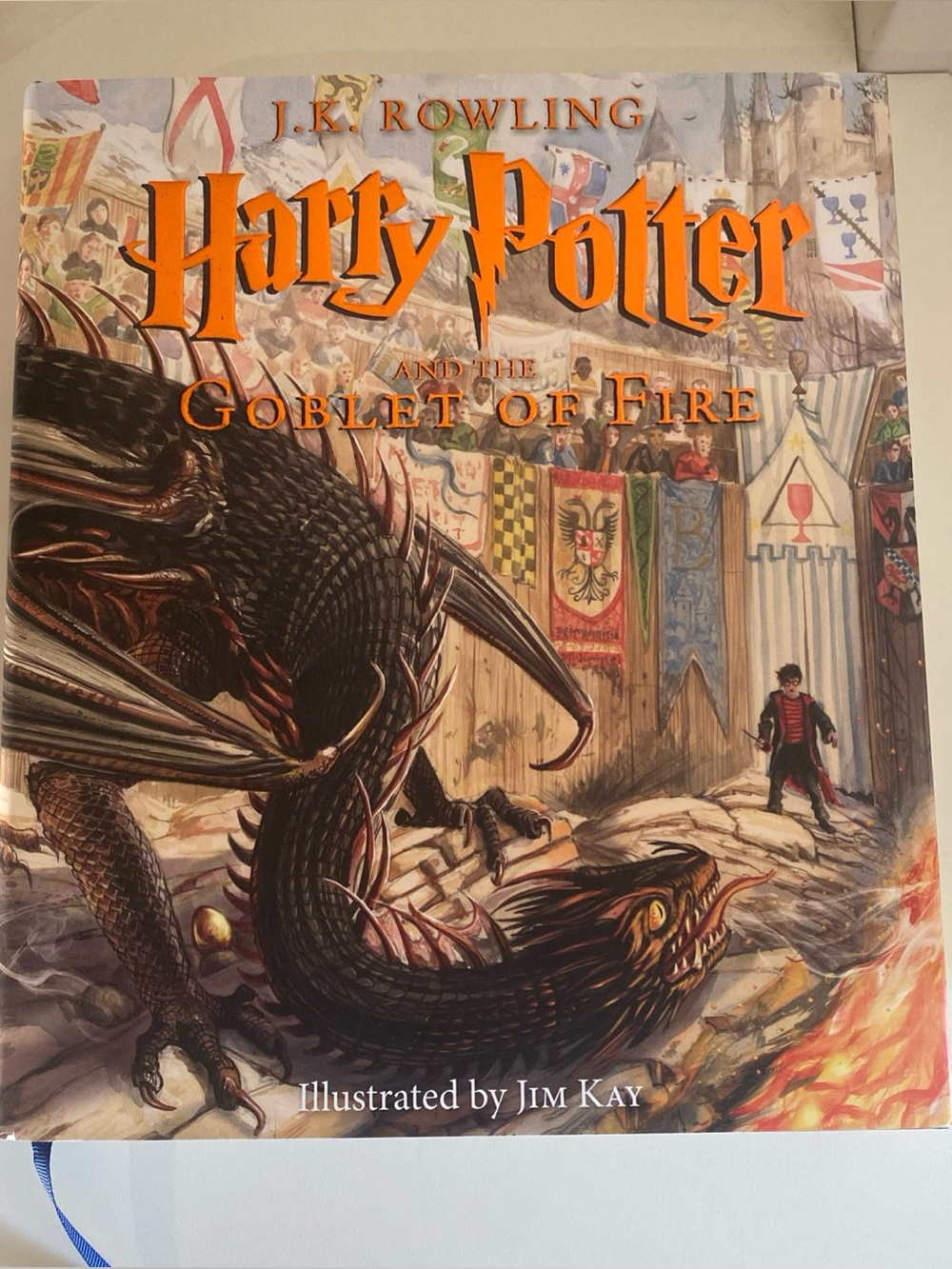 Harry Potter and the Goblet of Fire 1st Illustrated Edition J.K. Rowling Jim Kay